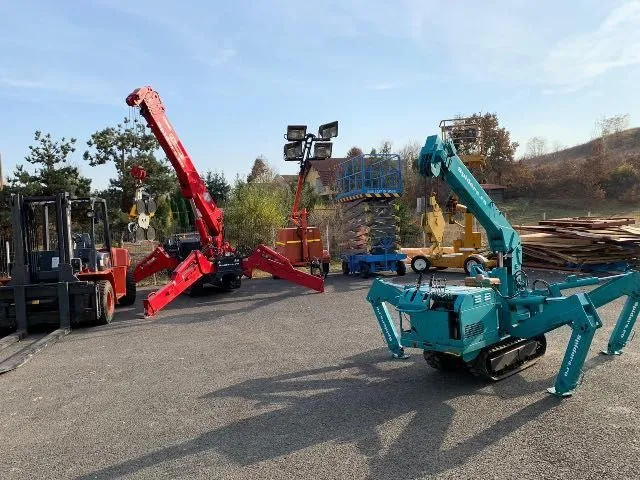 Inchiriere stivuitor 1- 7 t si macara spider - Imaginea 9
