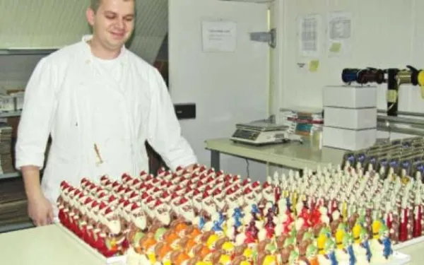 preparare figurine ciocolata germania / bucuresti - Imaginea 1