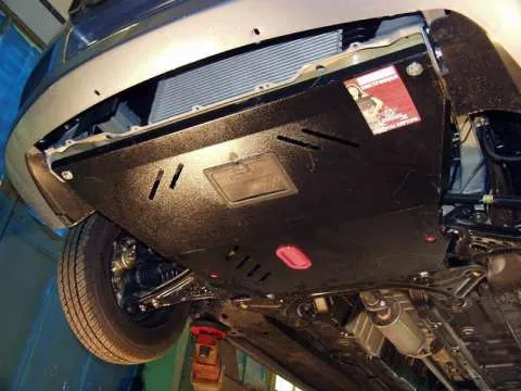 Scut motor din otel Chevrolet Aveo - Imaginea 3