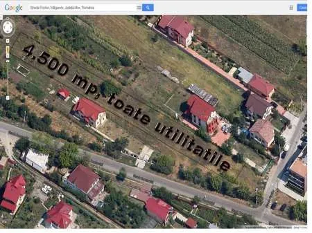 Vand teren Magurele, 4500 mp, toate utilitatile - Imaginea 1