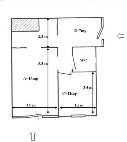 vand spatiu comercial profitabil Bdul Vlahuta Brasov - Imaginea 2