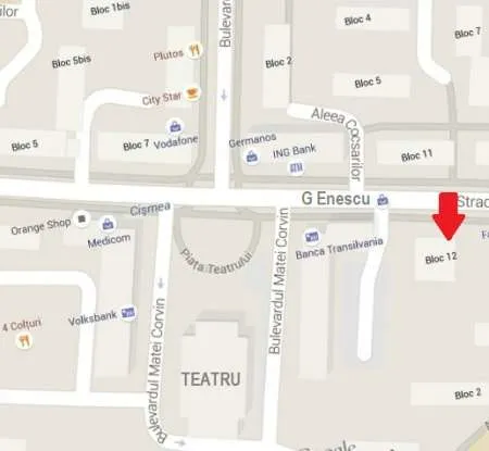 Apartament 2 camere ultracentral, parter, transformat in spatiu comercial  - Imaginea 1