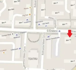 Apartament 2 camere ultracentral, parter, transformat in spatiu comercial 
