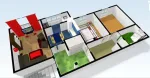 Urgent - vand apartament 3 camere, Tecuci, Zona Industriala - Miniatura 4