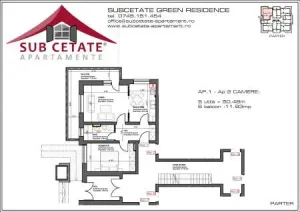 apartament cu 2 camere in constructie noua tip vila