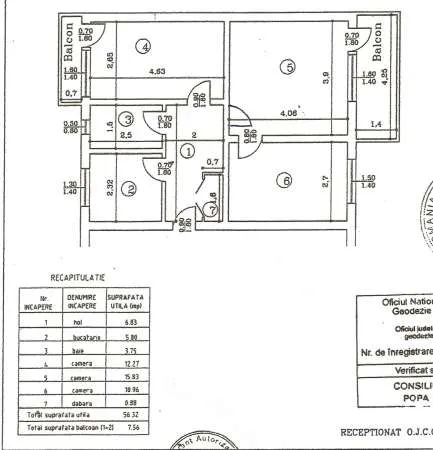 Urgent vand apartament 3 camere zona Cina, Ploiesti - Imaginea 1