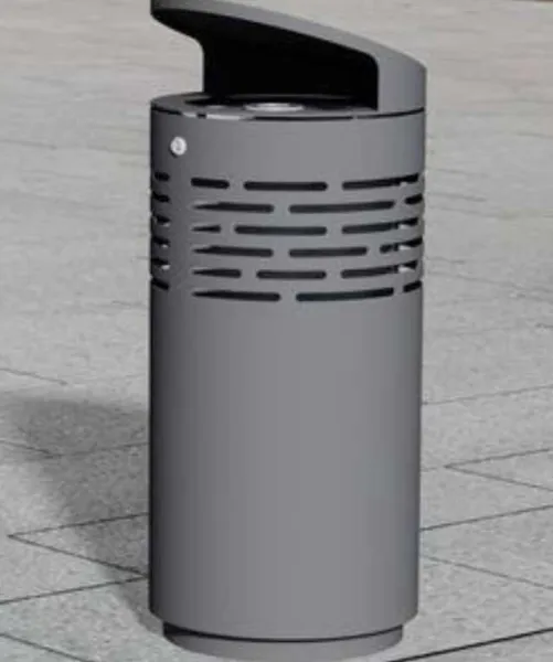 Cos gunoi stradal metalic C14 - Imaginea 7