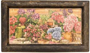 Tablou Gradina cu Hortensii