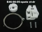 Kit reparatie macara geam auto Audi, BMW, Ford, Citroen, Peugeot, VW, etc. - Miniatura 1