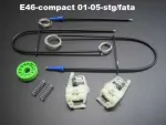 Kit reparatie macara geam auto Audi, BMW, Ford, Citroen, Peugeot, VW, etc. - Miniatura 4