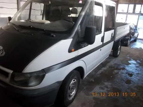 vand ford tranzit doka 6 persoane si platforma - Imaginea 4