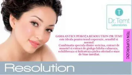 FIOLE ANTICUPEROZA CU EXTRACT DE CASTAN SI EXTRACT DE ALUN RESOLUTION DR. TEMT - Imaginea 4