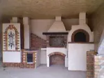 cuptoare pentru pizza si paine din caramida; gratare - Miniatura 1