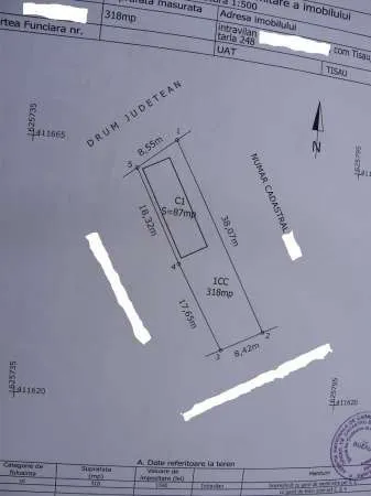 Vand casa nefinalizata com. Tisau ( id179) - Imaginea 1