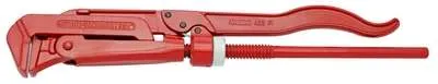 Cleste pentru tevi cu blocare cu falci netede - 483/6A - Imaginea 1