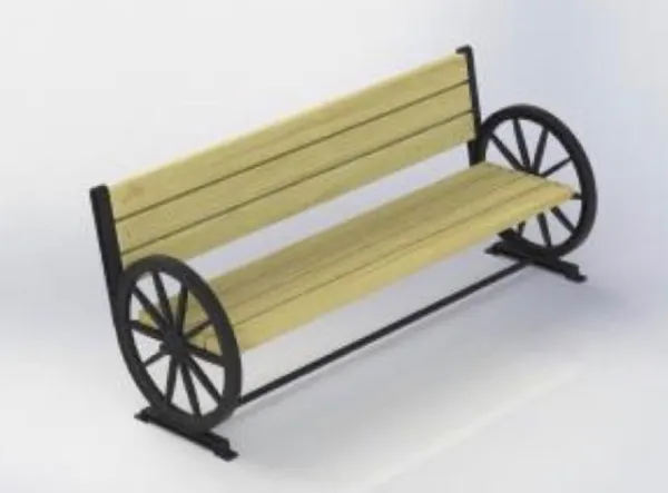 Banca parc / bancuta parc / mobilier urban / banca stradala - Imaginea 6
