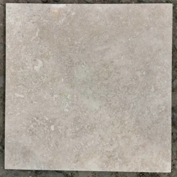 Placaj travertin 45. 7x45. 7x1. 2 cm light cross cut - Imaginea 4