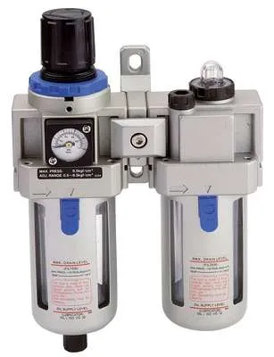  Filtru regulator si ungator pneumatic 3/8" - 1501 - Imaginea 1