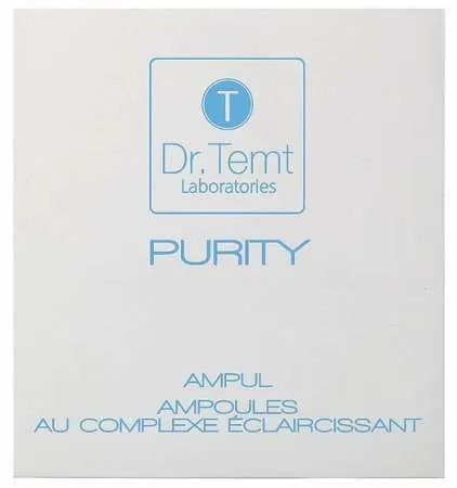 FIOLE ANTIACNEICE 5 ML PURITY CLEAR COMPLEX DR. TEMT CU EXTRACT DE ARNICA SI ACID SALICILIC - Imaginea 1