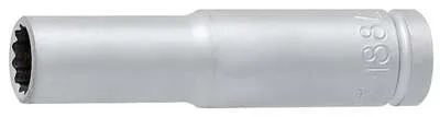 Capete chei tubulare 1/4", varianta lunga, 12 laturi - 188/2L12p - Imaginea 1