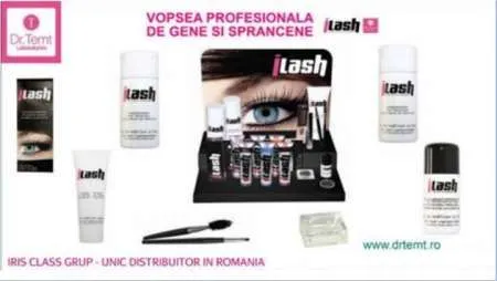 VOPSEA DE GENE SI SPRANCENE ALBASTRA PROFESIONALA 30 ML ILASH DR. TEMT - Imaginea 9