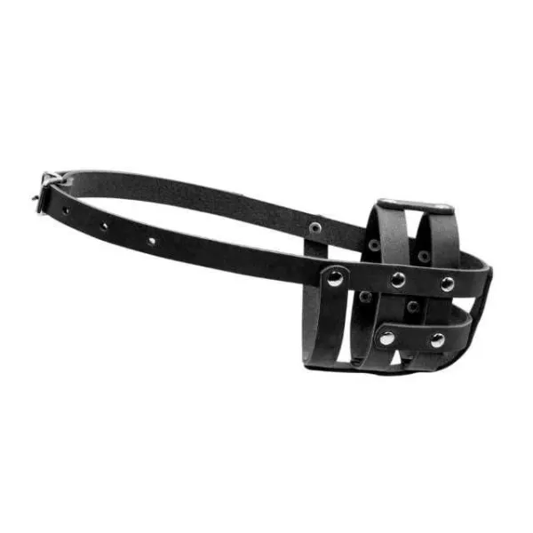 Botnita din piele naturala pentru Cocker Spaniel - Imaginea 2