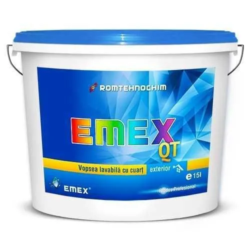 Vopsea Lavabila Exterior Cuartz  EMEX QT - Imaginea 1