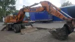 Excavator pe roti 18t, excavatoare pe pneuri 18t in Bucuresti si ilfov, Chitila, Mogosoaia, Otopeni, Buftea, Corbeanca, Voluntar - Miniatura 1
