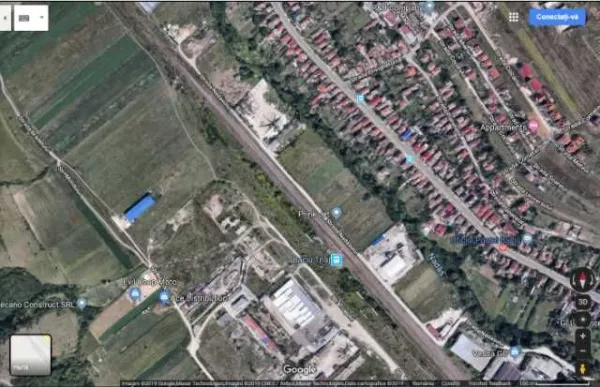 Vand teren zona industriala com. Baciu Str. Molidului! ! ! Suprafata 2900mp! - Imaginea 2