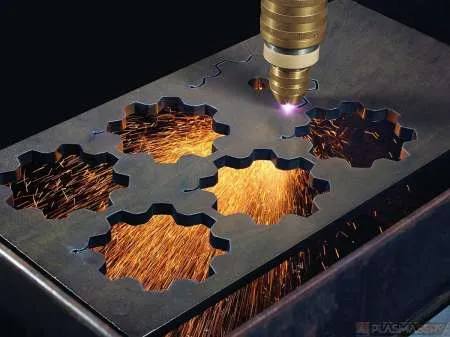 Piese metalice prin debitare plasma si oxigaz - Imaginea 4