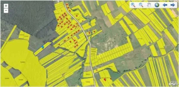 Vand teren intravilan in com. Baciu cu CF, suprafata de 5800mp! ! ! - Imaginea 2