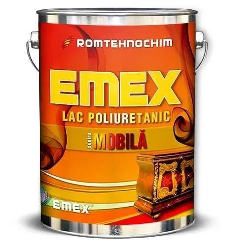 Lac Poliuretanic pentru Mobila Bicomponent EMEX - Imaginea 1