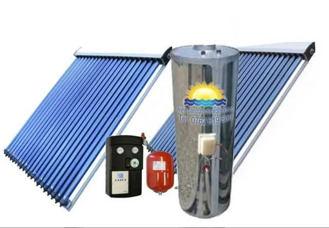 Panou solar apa calda nepresurizat - integral INOX - 100L ( 10 tuburi 58/ 1800) - Imaginea 3