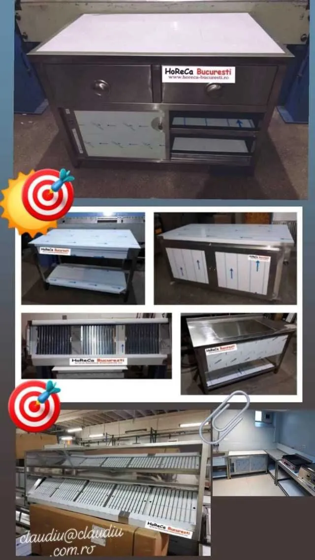 Producator de mese si dulapuri inox profesionale - Imaginea 1