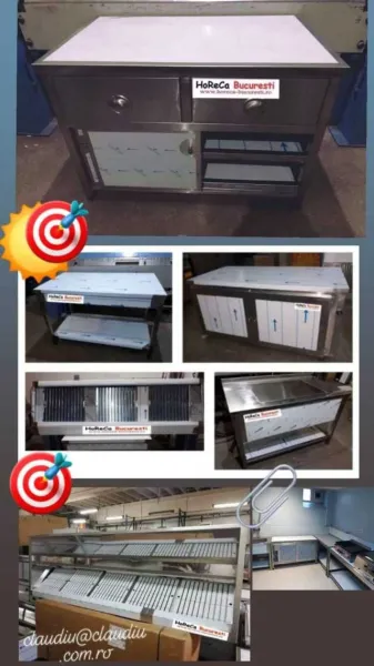 Producator de mese si dulapuri inox profesionale - Imaginea 1