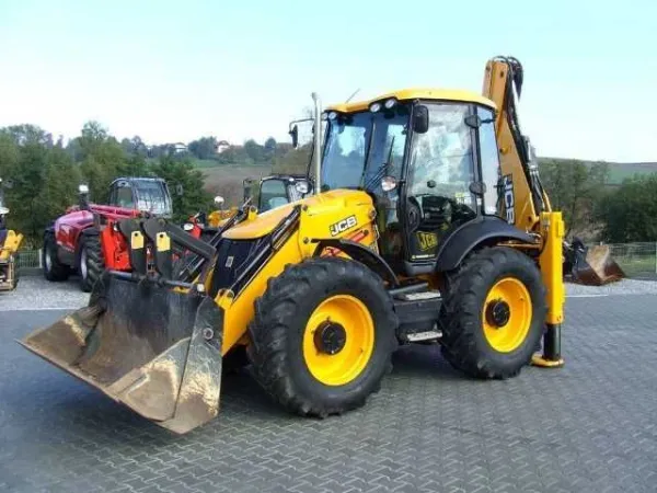 JCB 4CX SM - buldoexcavator - Imaginea 1