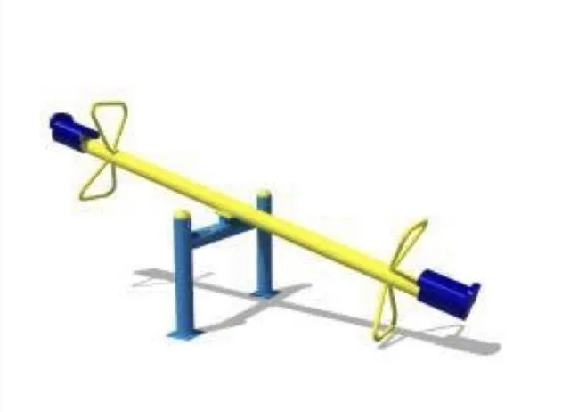 Balansoar pe arc / balansoar dublu / figurine pe arc /  mobilier urban - Imaginea 3