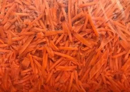 Morcov curatat vidat fresh sau congelat - Imaginea 1