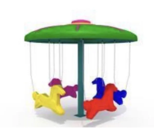 Balansoar pe arc / balansoar dublu / figurine pe arc /  mobilier urban - Imaginea 11