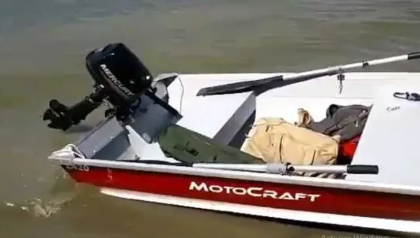 Vand barca de aluminiu  MOTOCRAFT - Stare impecabila - Imaginea 4