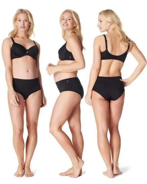Sutien alaptare negru Noppies - Imaginea 1