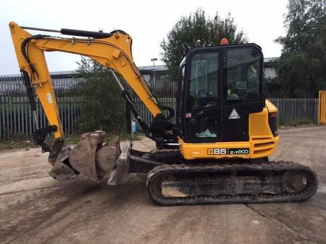 Excavator JCB 85cZV - Imaginea 1