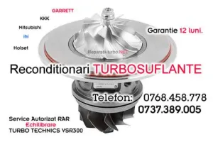 Reparatie turbina turbosuflanta auto