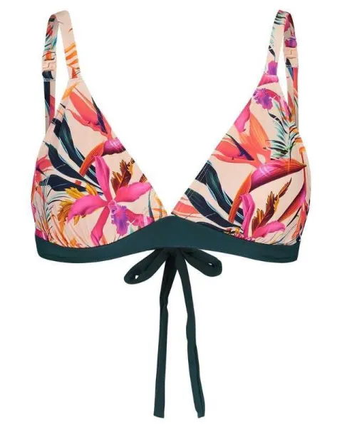 Sutien pentru plaja Nadine Tropical Floral Noppies - Imaginea 3