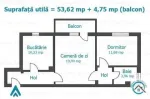 Apartament 2 camere - Miniatura 1