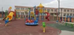 Complex de joaca parc destinat pentru copii / leagan dublu / tobogan spirala / echipamente de joaca pentru copii - Miniatura 7
