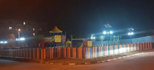 Complex de joaca parc destinat pentru copii / leagan dublu / tobogan spirala / echipamente de joaca pentru copii - Imaginea 12