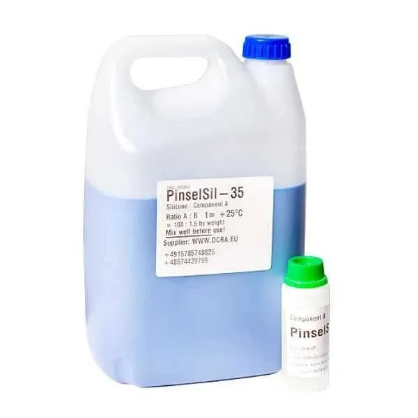 Silicon de condensatie RTV cauciuc siliconic lichid bicomponent 1 kg - Imaginea 1