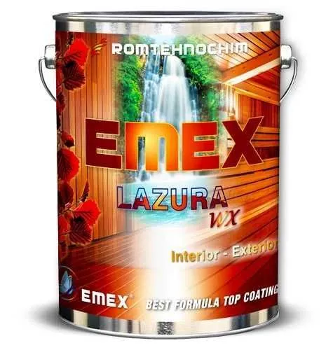 Lazura Colorata pentru Lemn EMEX WX - Imaginea 1