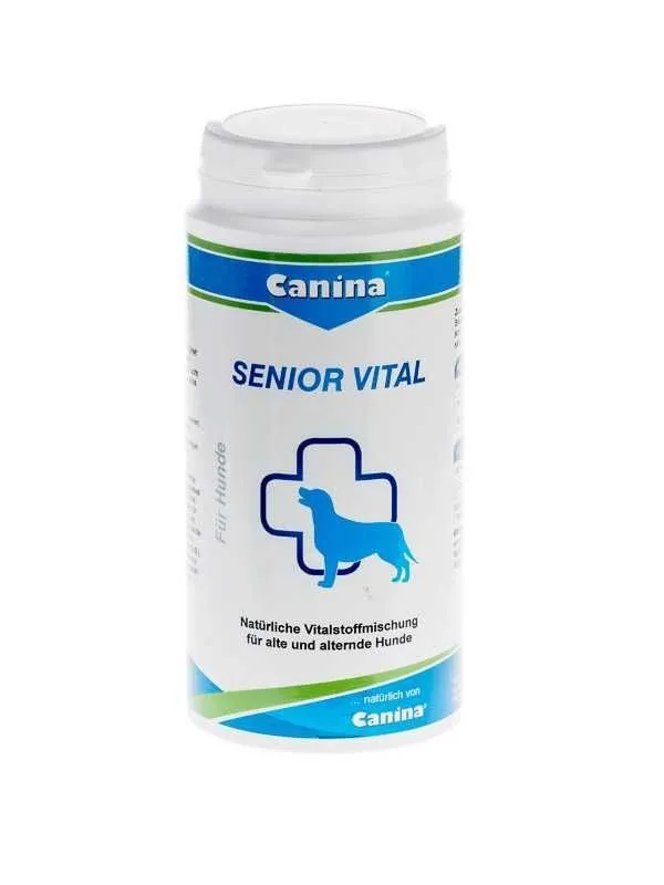 Complex de vitamine pentru caini Senior Vital Canina 250 gr - Imaginea 1